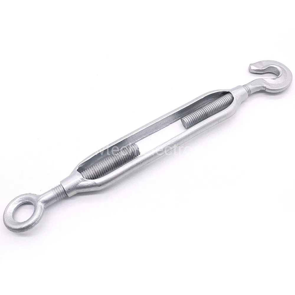 Galvanized Steel Eye and Hook Turnbuckles