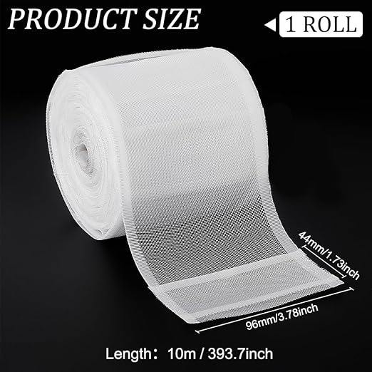Factory Price Curtain Accessories Pleat 10m Curtain Hook Tape