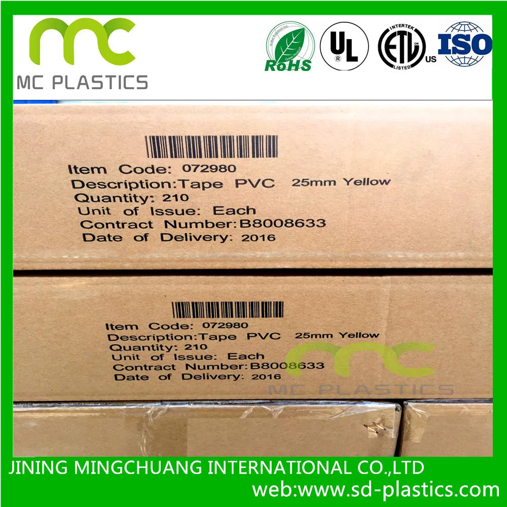 PVC Insulation&Electrical Slitting/Non-Adhesive/Self-Adhesive/Flame-Retardant Tape for Industrial, Construction and Protection