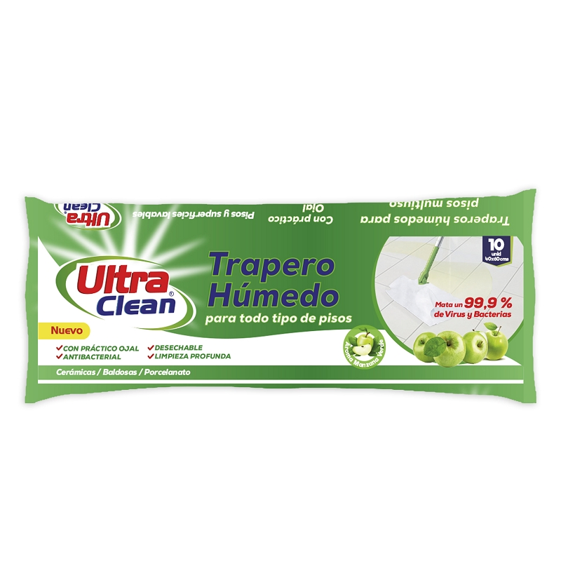 Spunlace Nonwovens, Bamboo, Commercial Use OEM Cleaning Floor Wipe