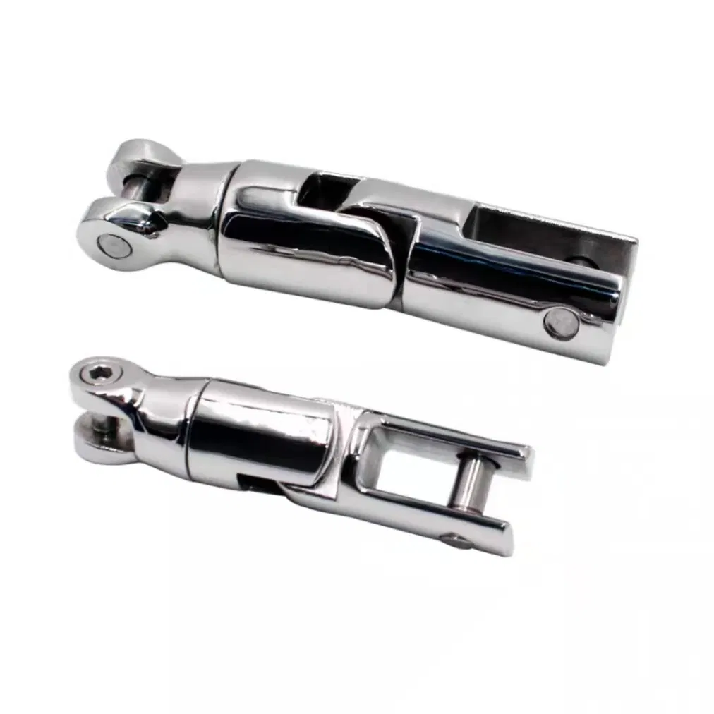Stainless Steel Marine Swivel Connector for Yacht Anchor Chain Universal Connection