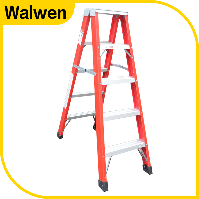 Folding Ladder Attic Ladder Fiberglass Step Ladder