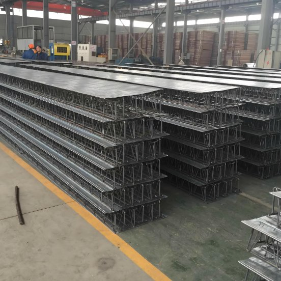 Heavy-Duty Small Steel Deck with Reinforced Truss Structure