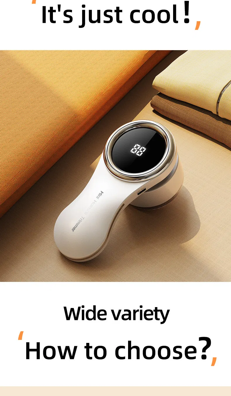 New Designed Chargeable Small Machine Clothes Fuzz and Pellet Trimmer Portable for Fabric Spool Removal