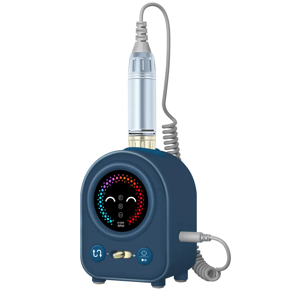 Low Noise Portable Efile Nail Drill 35000rpm Nail Polisher for Nail Art Acrylic Gel with Bits