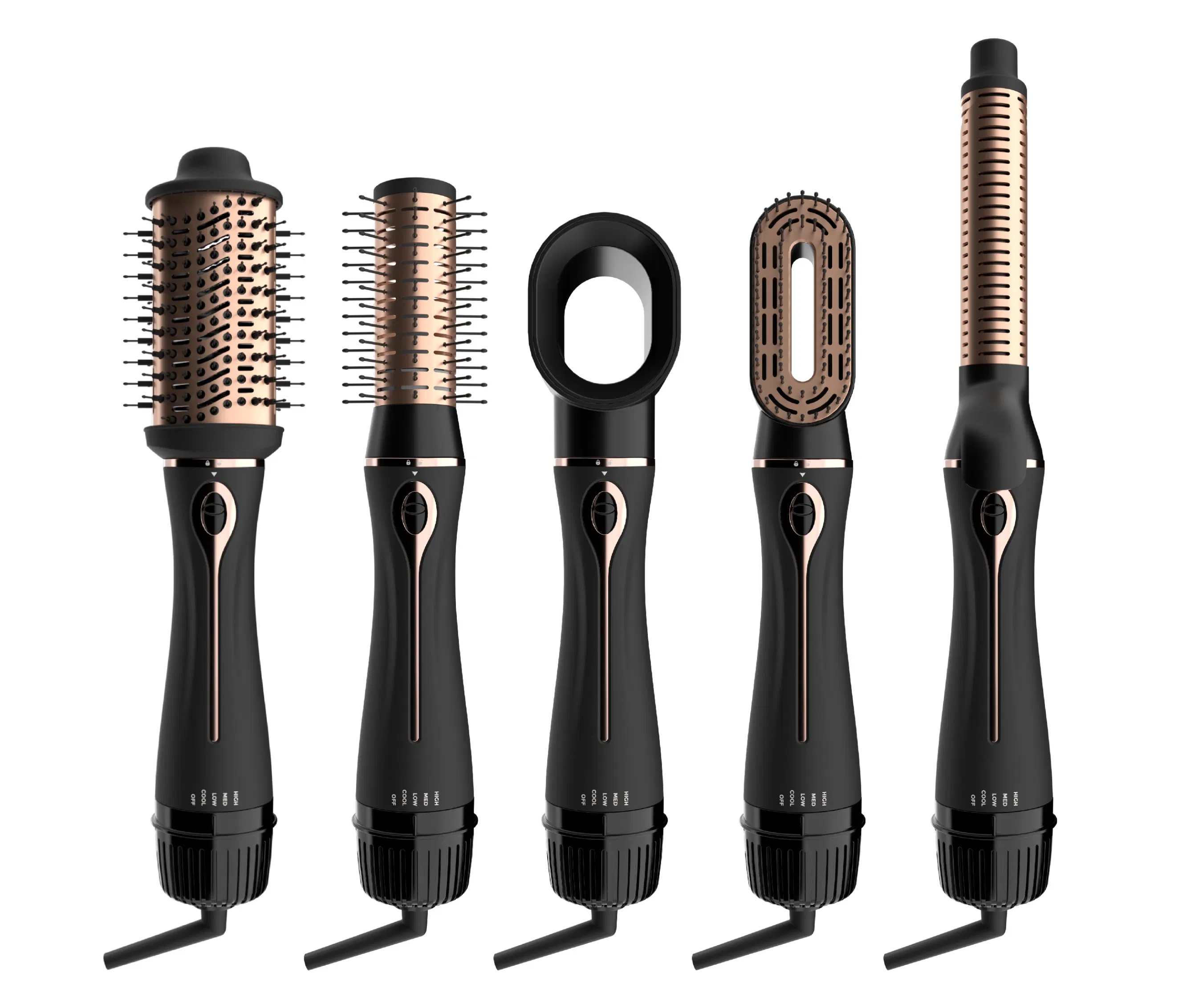 Professional Ionic Ceramic Electric One Step Styler Hair Straightener Hot Air Brush