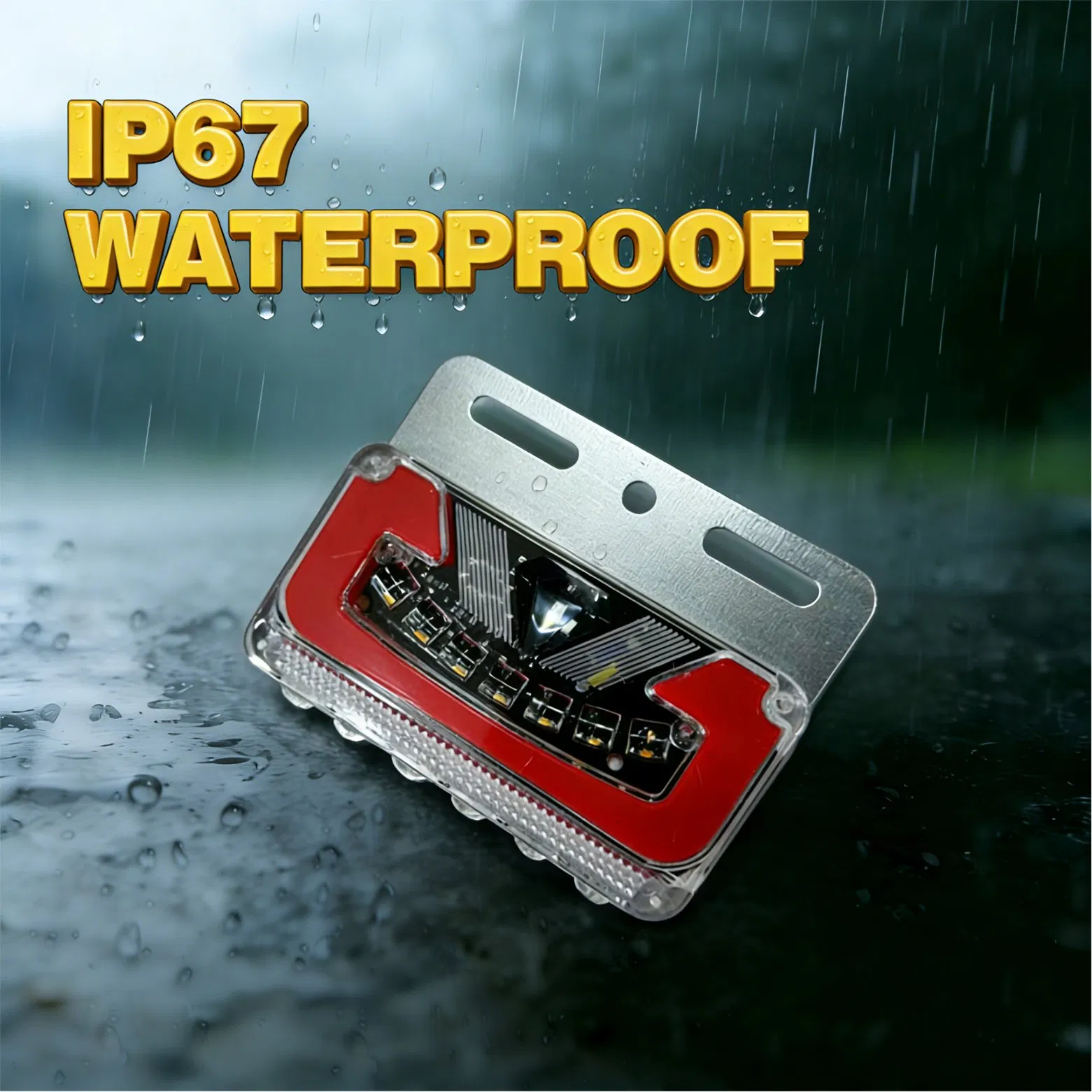 LED Truck Light System: Side Marker and Tail Lights