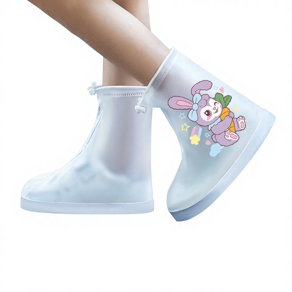 New Covers PVC Cover Waterproof Plastic Shoes All Seasons Unisex Rain Shoe