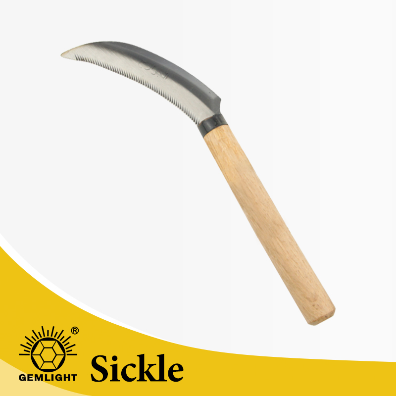 Factory Wholesale Multipurpose Short Handle Home Gardening Farming Sickle