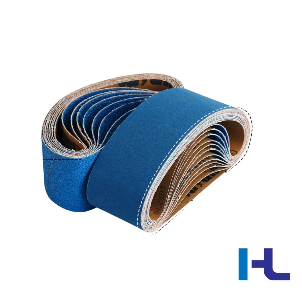 High-Quality Aluminum Oxide Sanding Cloth Belts, Suitable for Grinding Various Surfaces