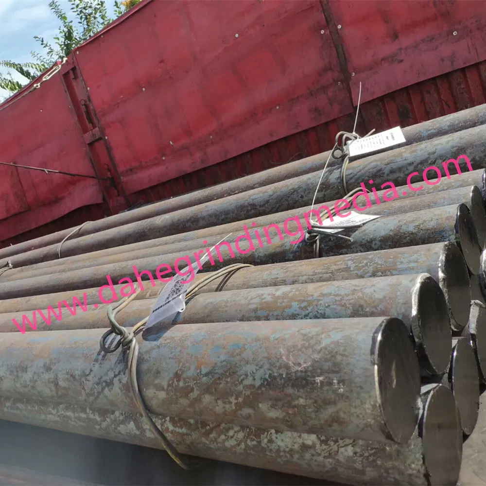 Supply Grinding Steel Rod used in Rod Mill for Metal Mines