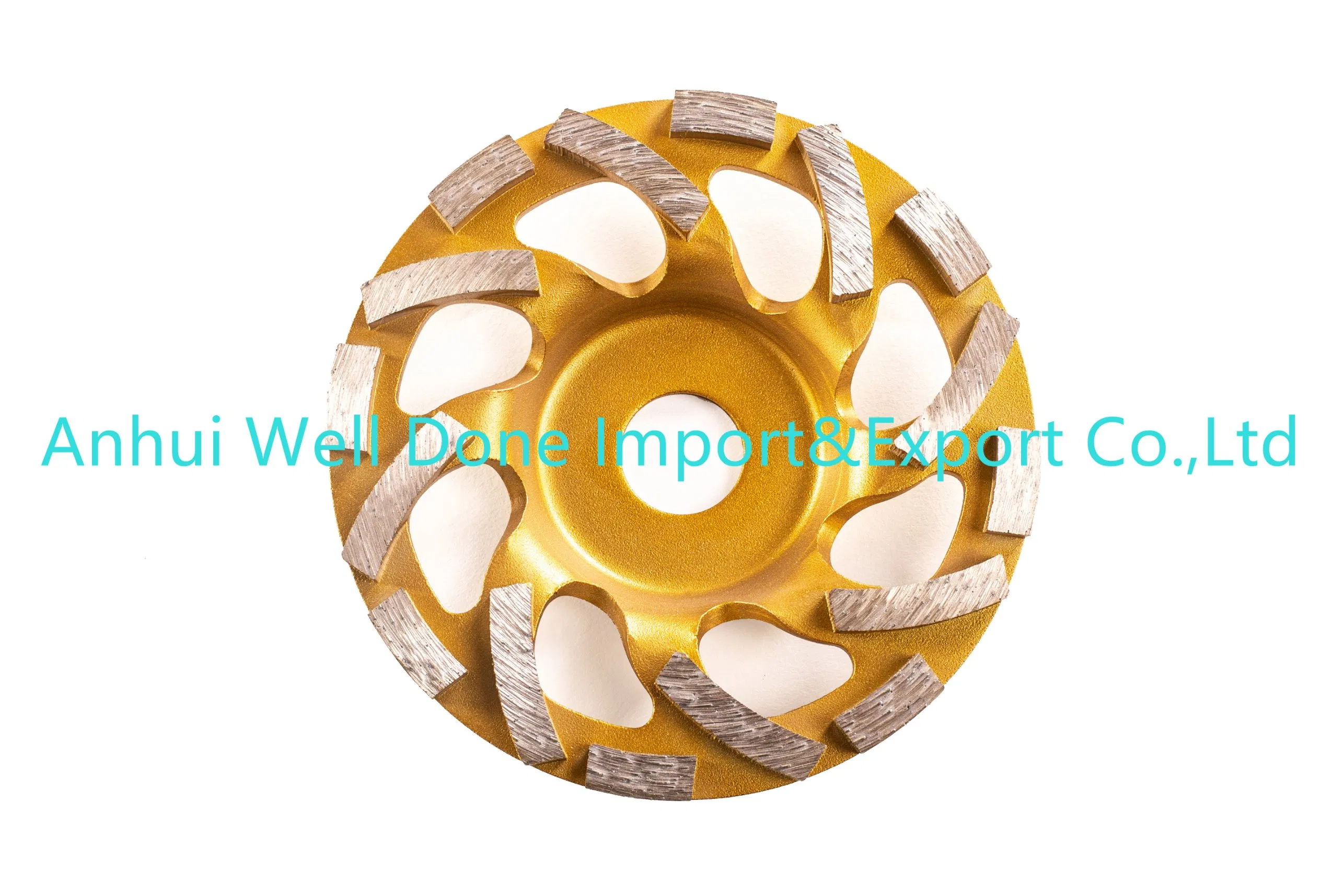 Double Row Concrete Diamond Grinding Cup Wheel