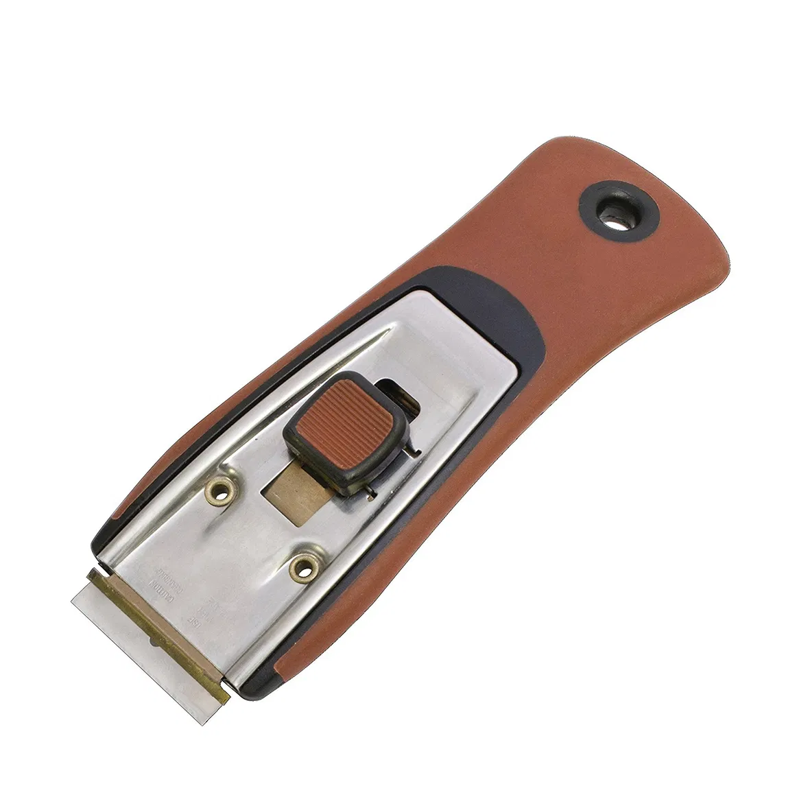 Hautine Scraper Plastic Razor Scraper with Double-Edged 40X19mm Metal Blades