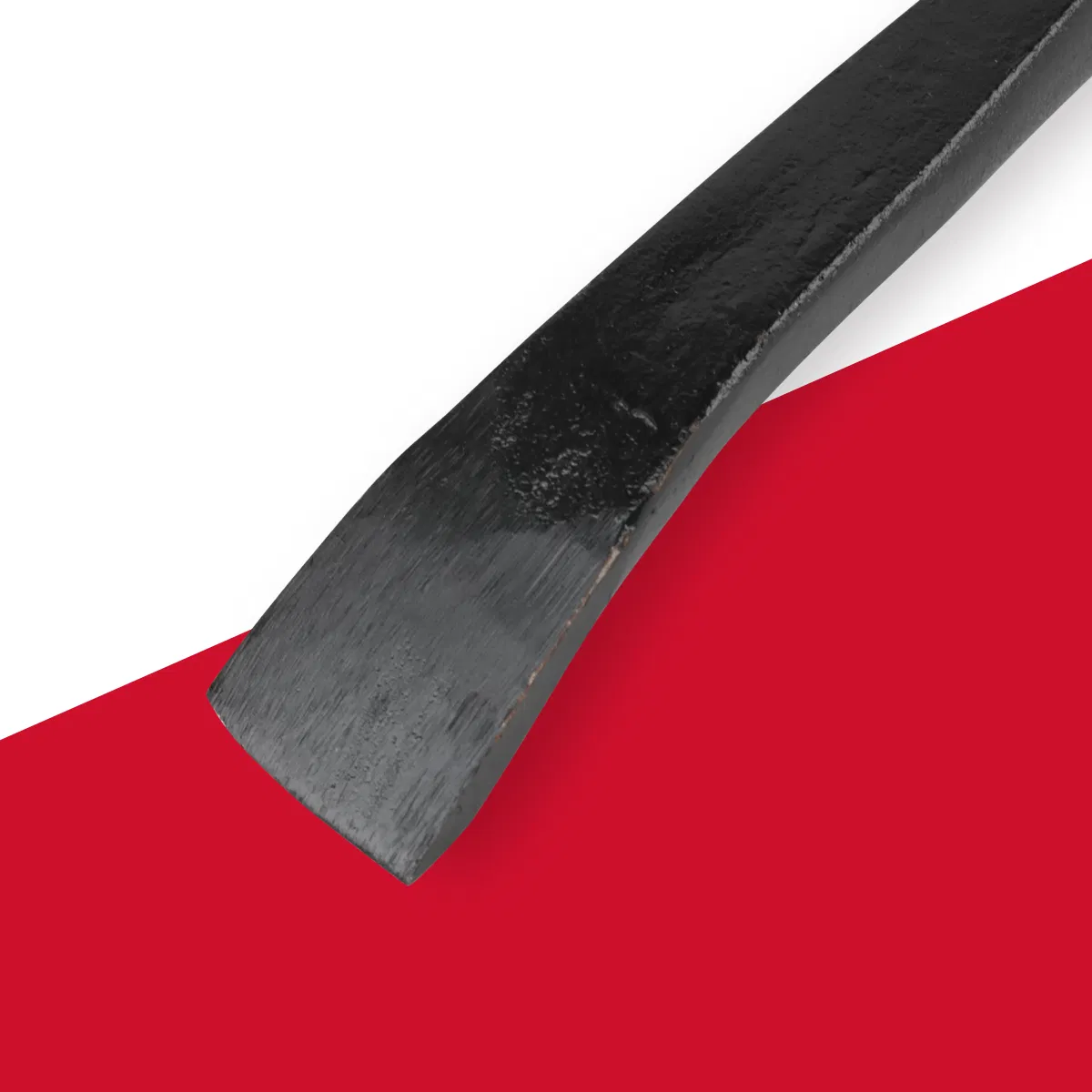 Recking Bar, Pull Nails, Pry Apart Wood, Goosenecked Nail-Pulling End Provides Leverage for Heavy Pulling