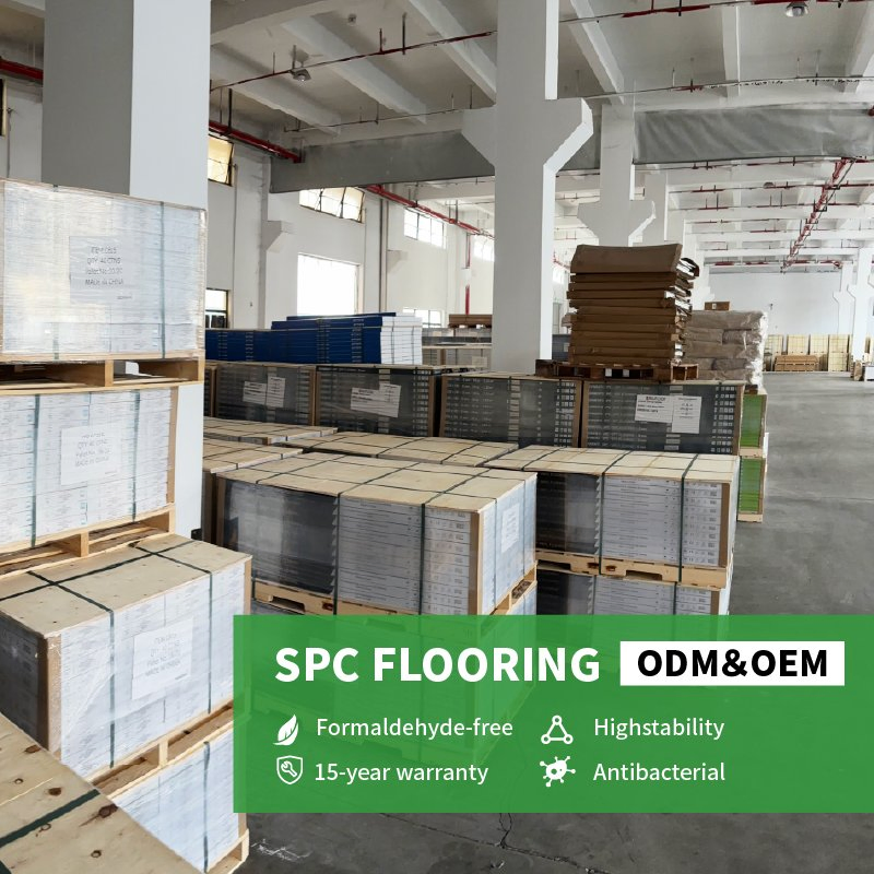 Виниловая плитка SPC Click под дерево для пола