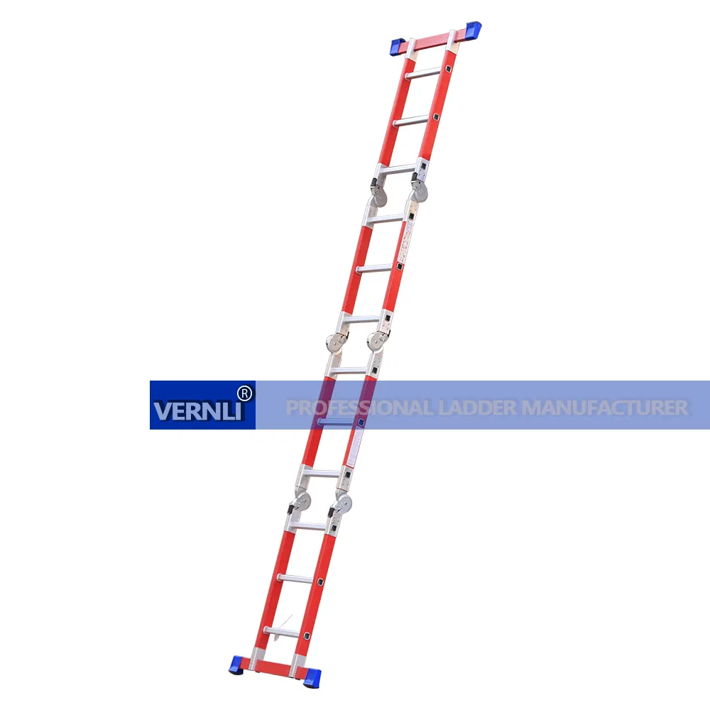 4*6 4*7 4*8 Step Durable Reinforced Fiberglass Foldable & Folding Multifunction Ladder