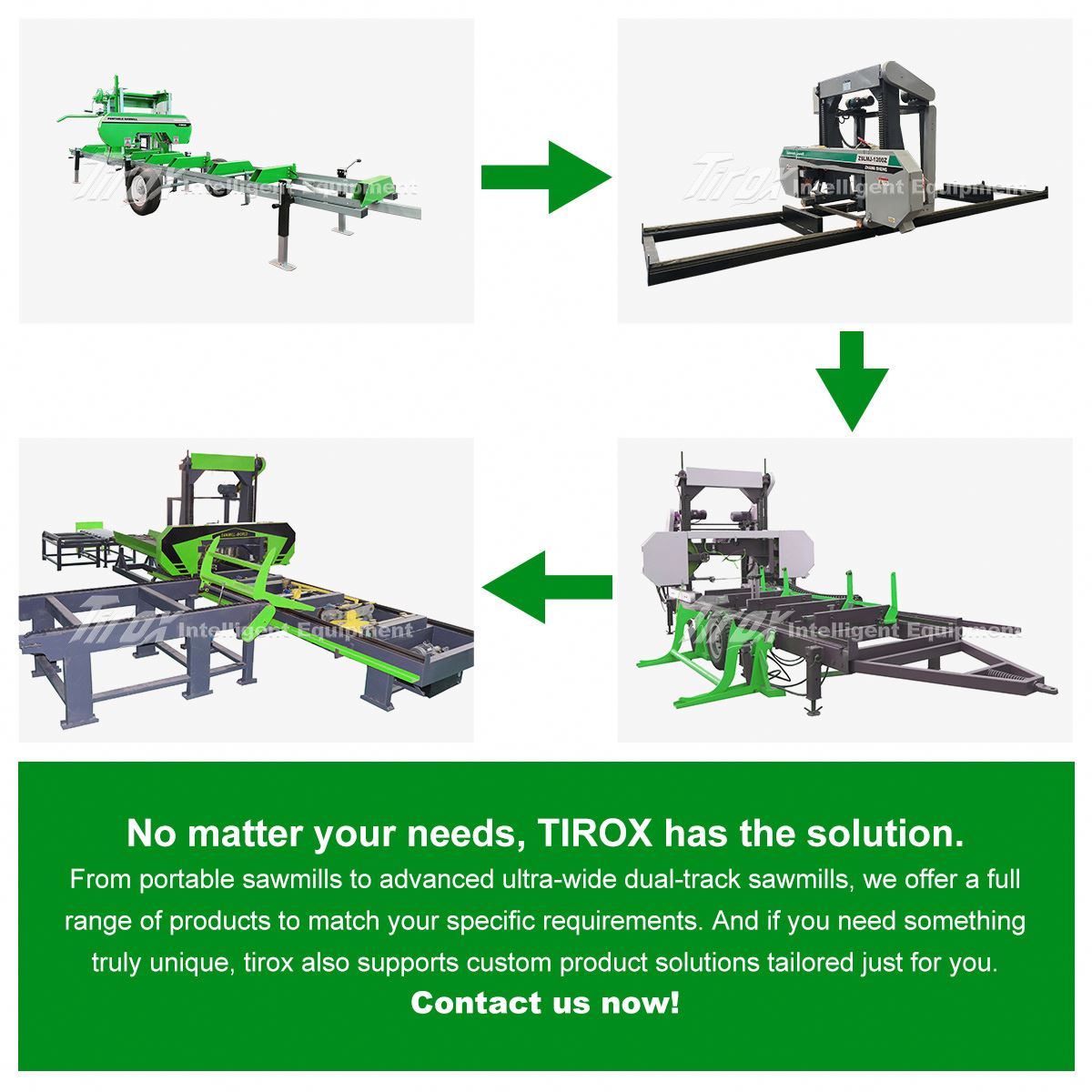 Ленточная пилорама портативная мини компактная