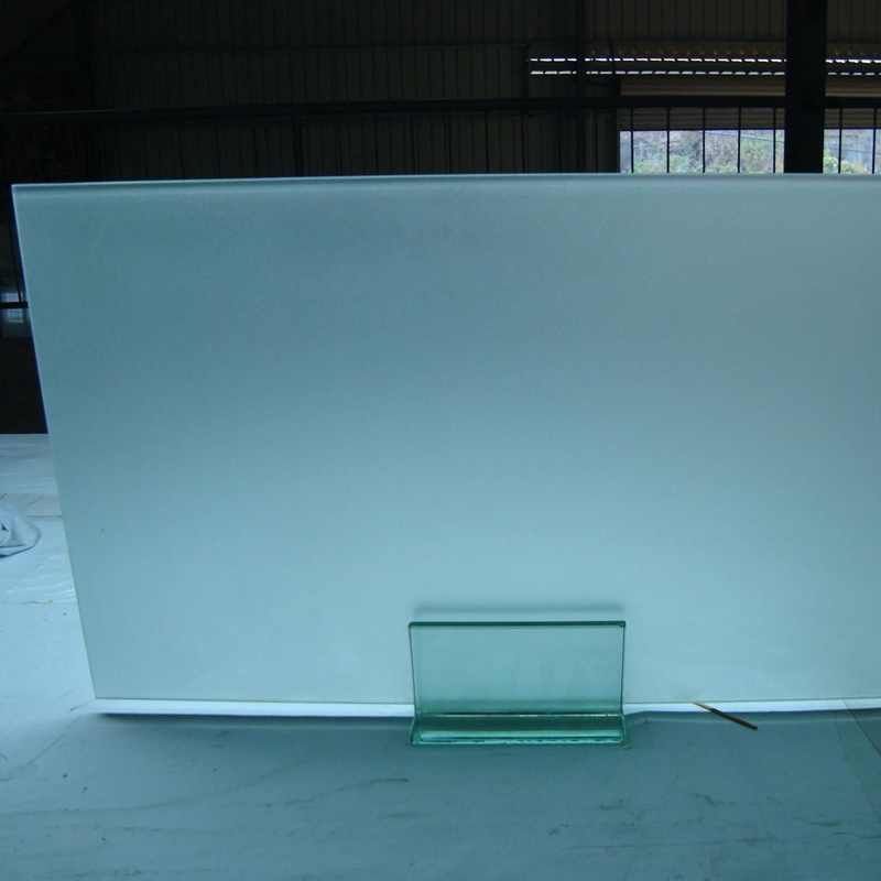 Best-Selling Furniture Tempered Glass Factory Customized Frosted Tempered Glass for Interior Decoration
