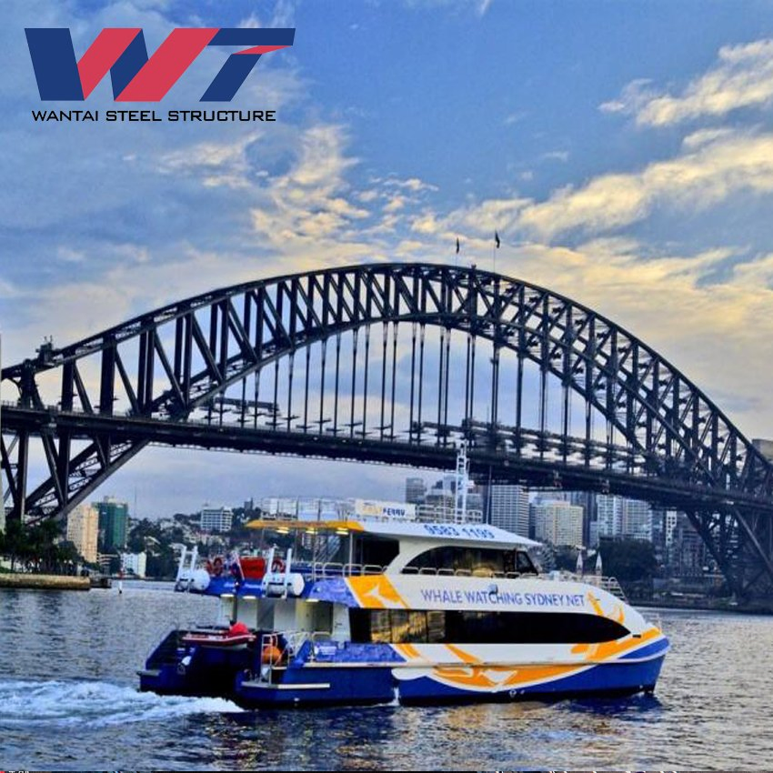 Reinforced Steel Bridge Half Circle Galvanized Corrugated Steel Arch Structure Bridge