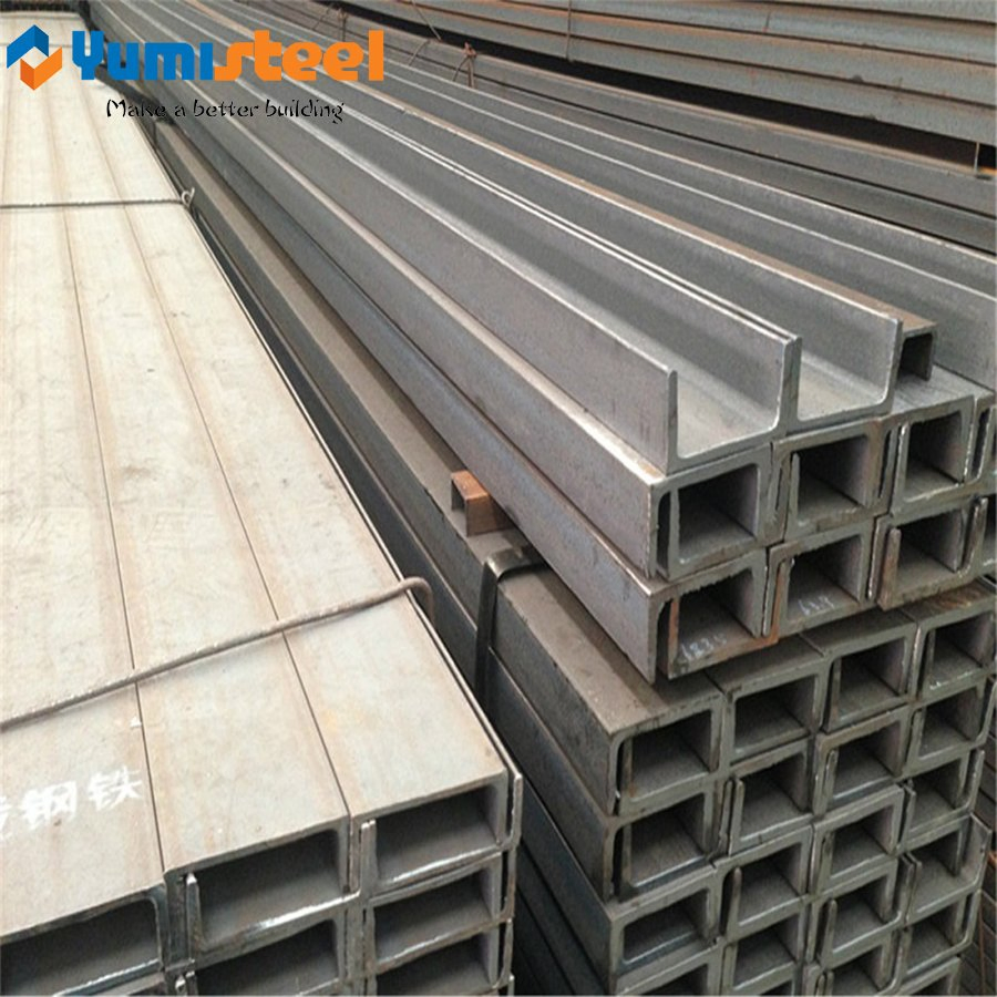 Customizable Z/C Shape Lightweight Steel Purlin for Large Constuction Main Material of C-Shaped Steel Groove Hot-DIP Galvanized Seismic Pipe Gallery