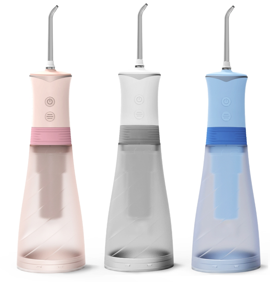 OEM&ODM 350ml New Oral Irrigator Dental Cleaning Whitening Ipx7 Waterproof 4 Modes Water Flosser & Power Flosser