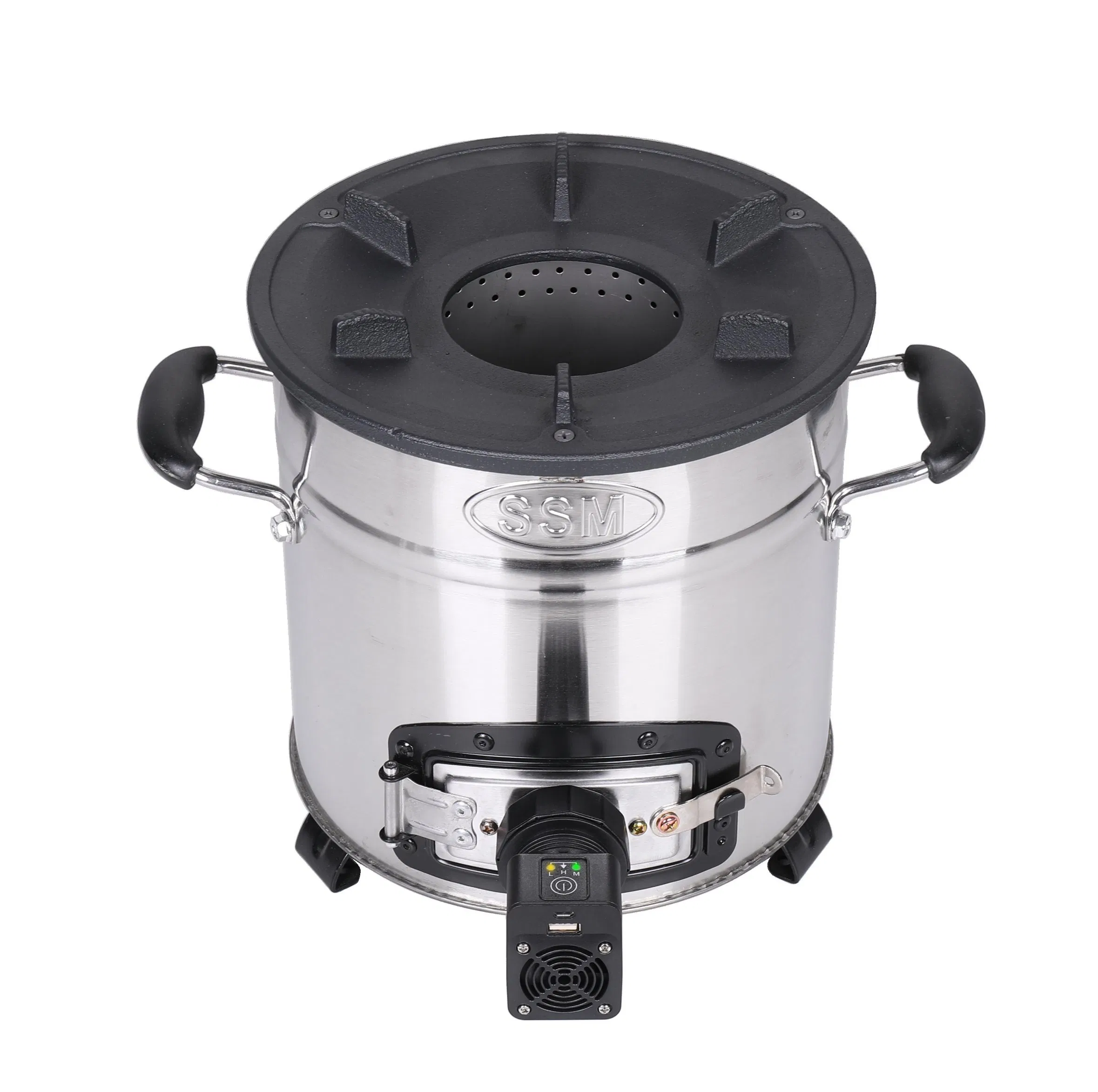 Fast Cooking High Efficiecy Clean Cook Smokeless Pellet Stove with Fan