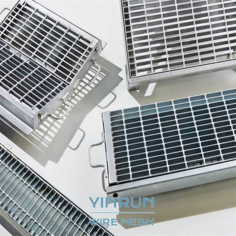 Galvanized Steel Grating G205: √Corrosion-Resistant √Anti-Slip √40×100 Spacing /Specialized for Manhole Covers / Trench Covers Transparent Pricing