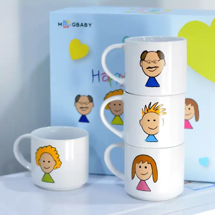 Wholesale Custom Logo Coffee Blanks Sublimation Mug Custom Ceramic Cup