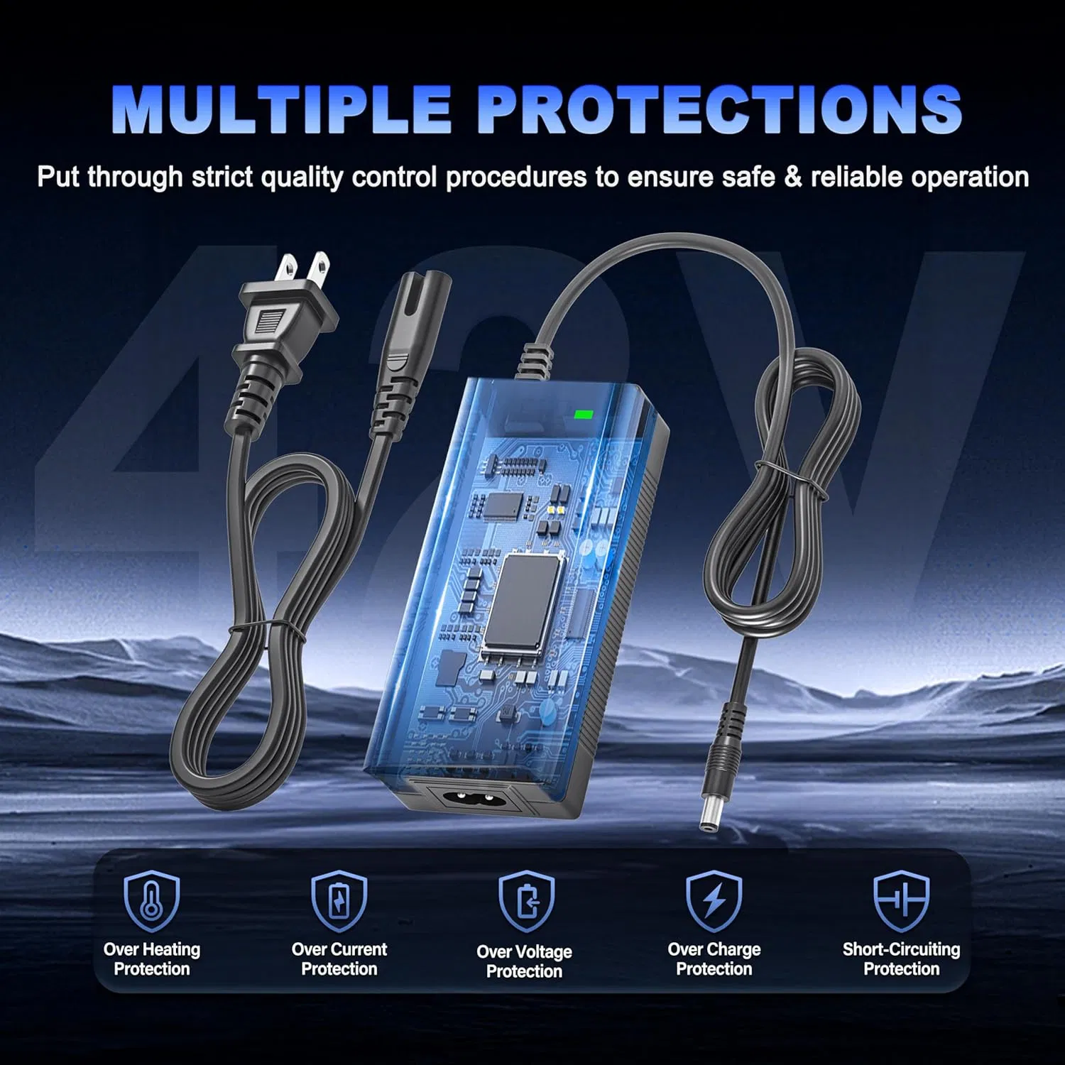 Зарядное устройство для электросамоката Hiboy 42V 2A