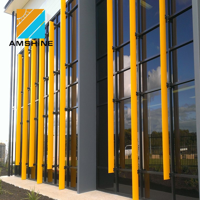 Exterior Sun Shading Aluminium Louver Window Adjustable Louver Blinds for Apartment