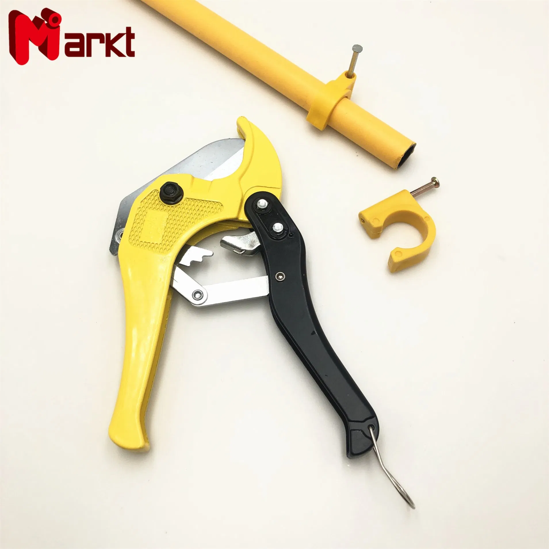 Mixed Color Plastic Pipe Cutter Portable Hand Tool PVC Scissors