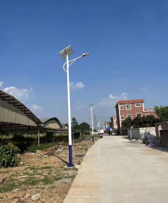 New Rural 6-Meter Solar Street Light, Outdoor Courtyard Solar Lighting, Municipal Engineering LED Solar Street Light