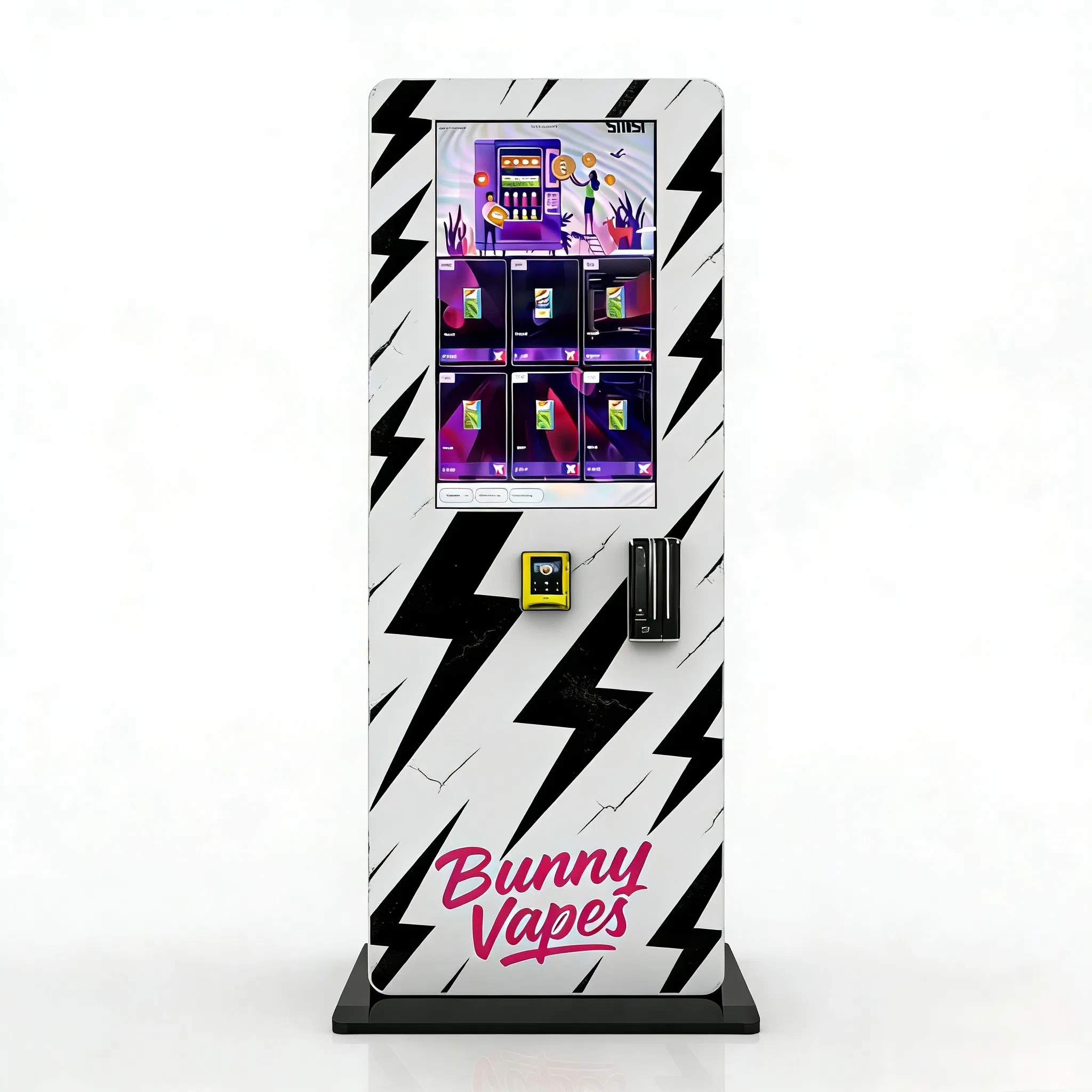 Automatic Touch Cloud Management Vending Machine for Drinks Vapes and Snacks