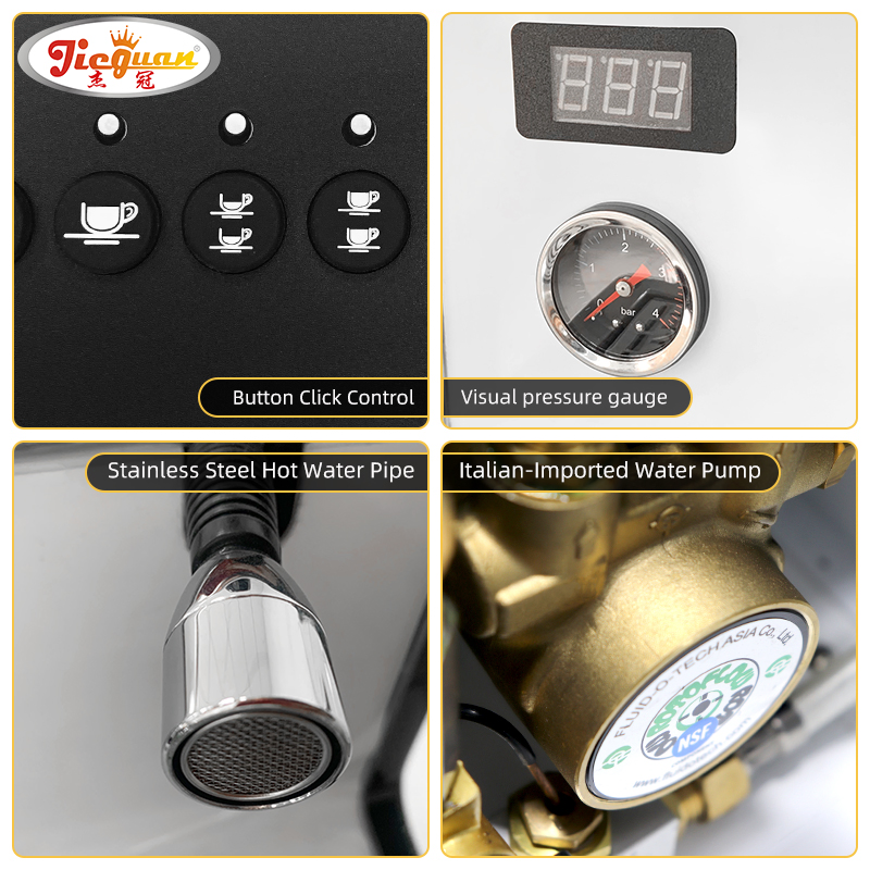 CE Italian Semi-Automatic Coffee Machine Maker (K101t)