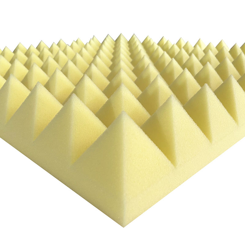 Factory Custom Self Adhesive Pyramid Sound Acoustic Foam Panels Absorber Soundproof Foam Studio Wall Foam