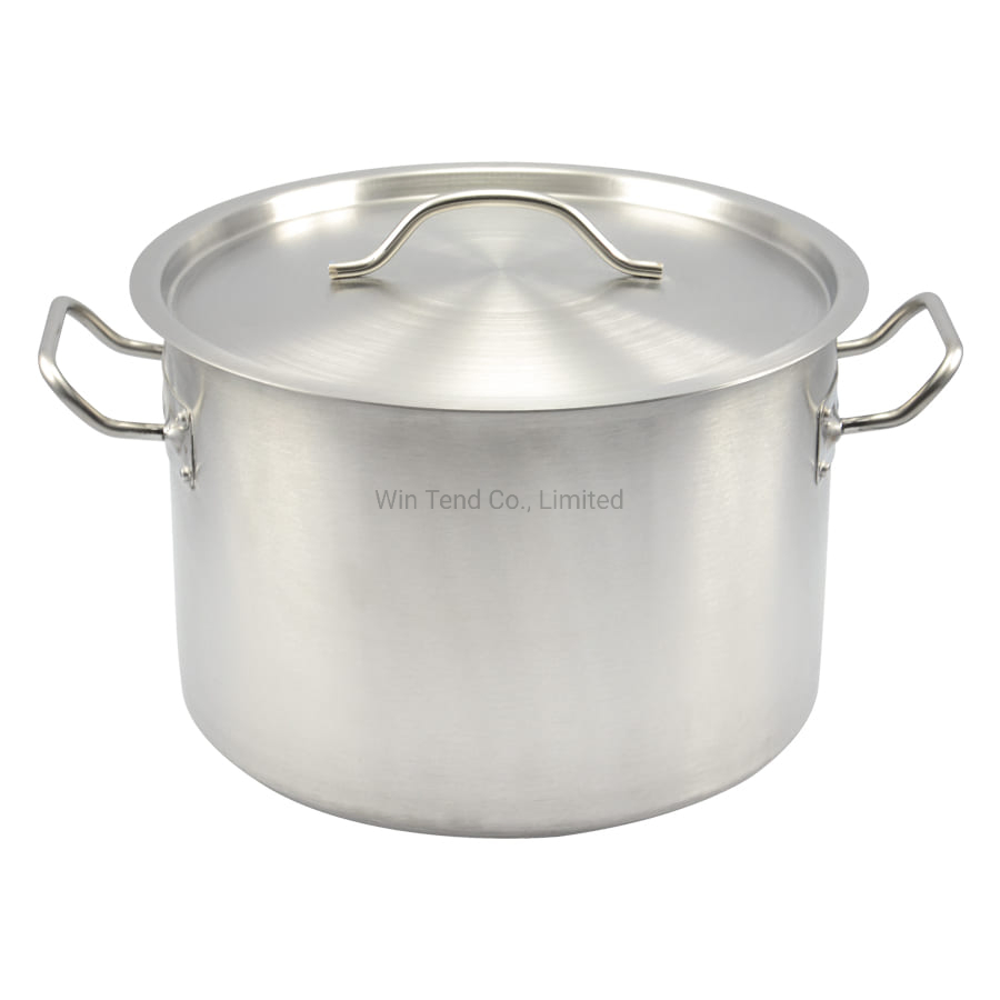 Stainless Steel Hard Cast Heat Conduction Combine Sandwich Bottom Induction Sanded Pan