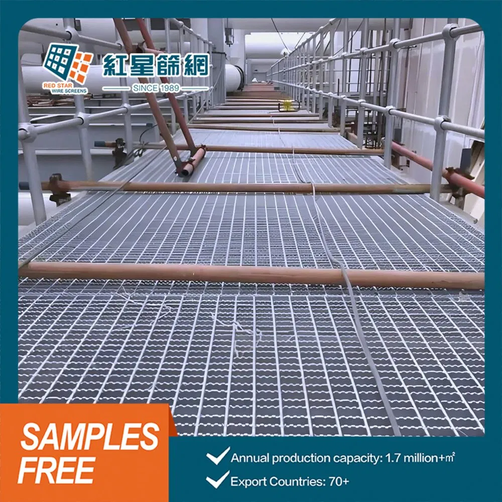 Durable Galvanized Steel Bar Grating for Effective Drainage Solutions