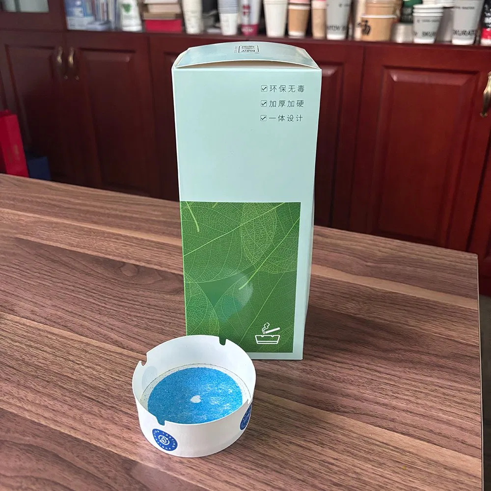 Home Office Hotel Cafe Portable Ashtray Disposable Foam Eco-Friendly Ashtray