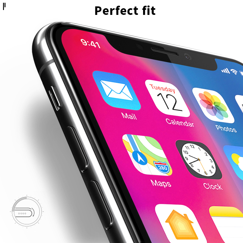 Защитное стекло 12D Jewel Nano-Glass для iPhone Xs Max