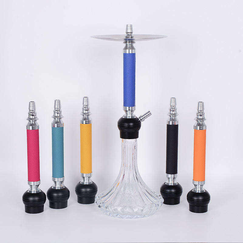 Factory Direct Selling Aluminum Aolly Color Fancy Russian Style Shisha Hookah