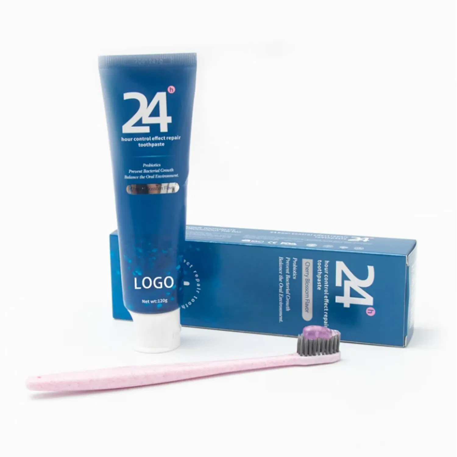 Teeth Whitening Natural 24 Hour Control Effect Repair Toothpaste