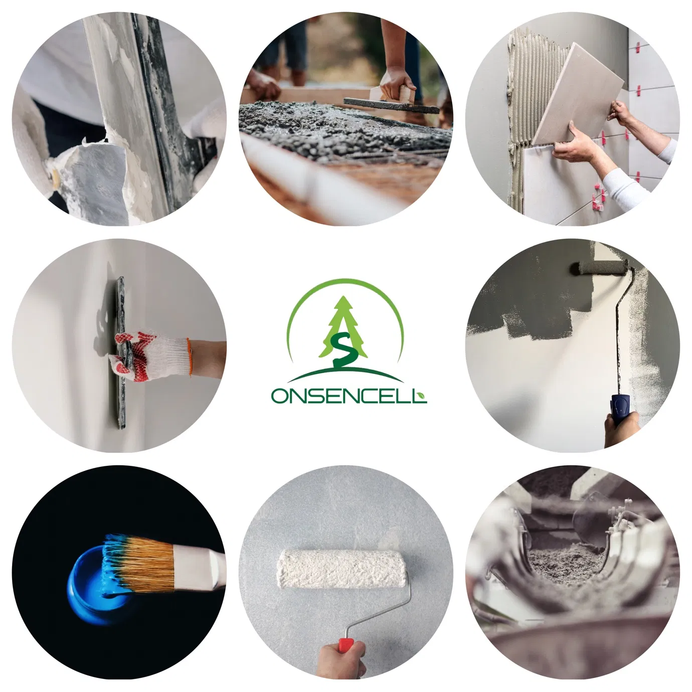 Cement and Gypsum Chemical Additive Hydroxypropyl Methyl Cellulose for Construction Industry