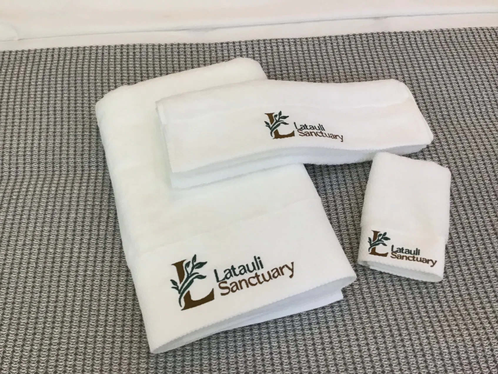 Wholesale Custom Embroidery Logo Custom Cotton Towel Sets