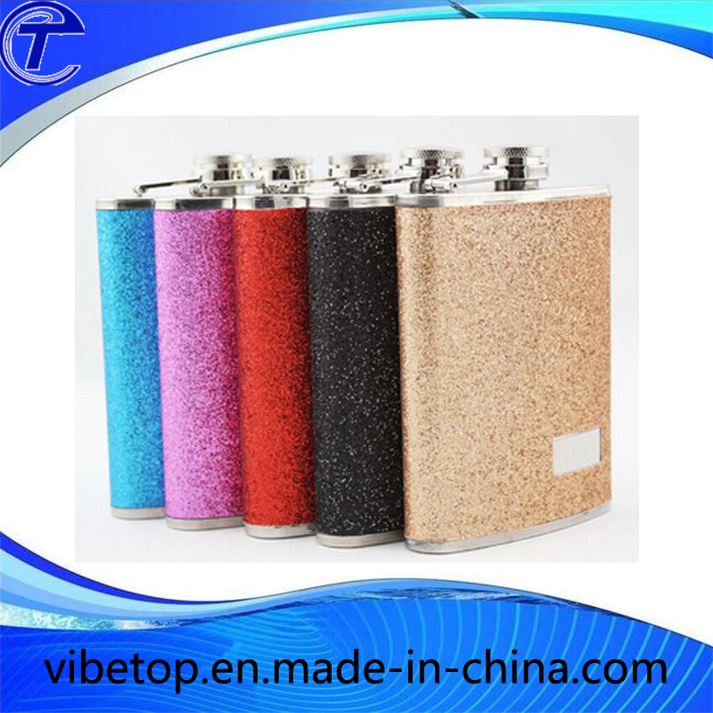 Colorful Bracelet Nice Style of Stainless Steel Hip Flask (VH-08)