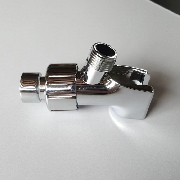 Luxurious Chrome Shower Head with Adjustable Height and ABS Design