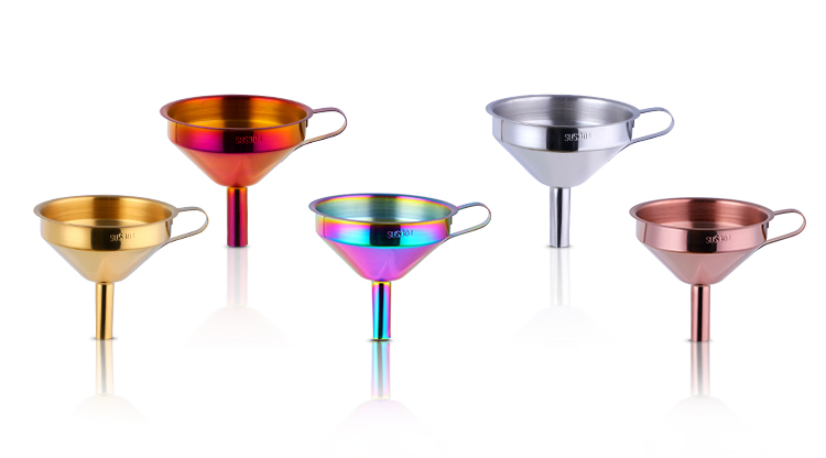 Kitchen Wide Mouth Canning Stainless Steel Jam Funnel Multi-Purpose Canning Funnel