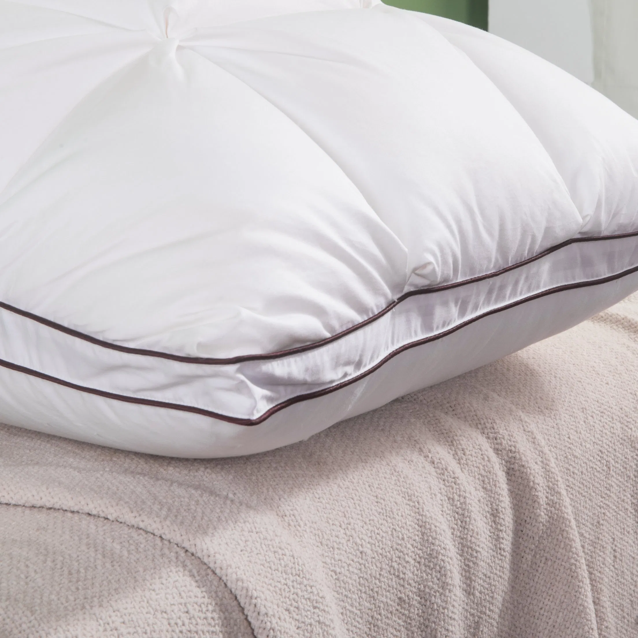 Made in China 5 Star Luxury Hotel Inner Pillow Custom Size Pillow Queen Size Bed Pillow