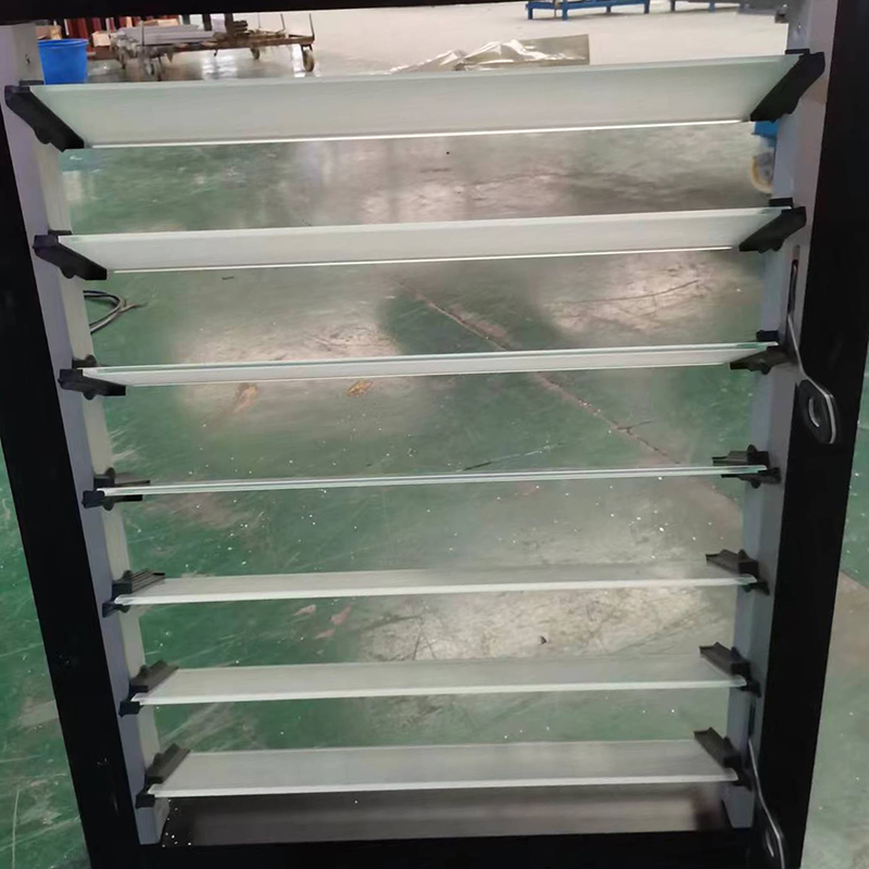 Frosted Glass Panels Window for Bathroom with Ventilation & Privacy Function