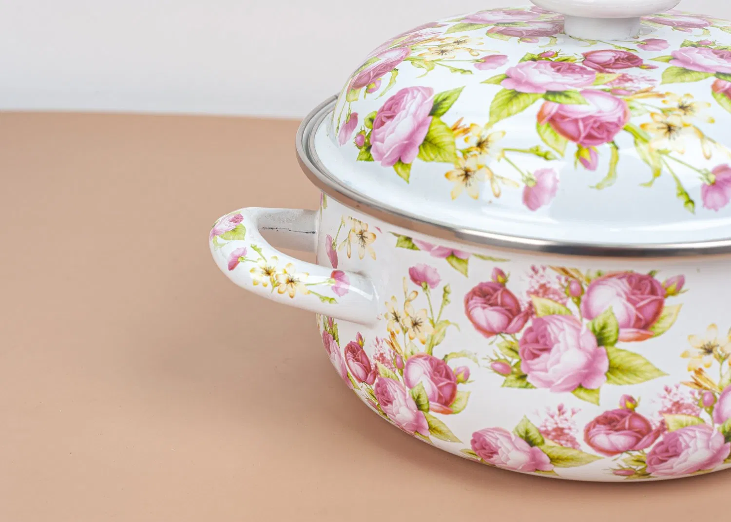 Flowery Happiness Pot/Cooking Pot/Seafood Cookware/Casserole