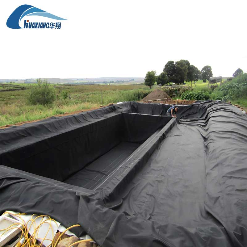 HDPE Sheeting Plastic Black Smooth Membrane for Geomembrane Tanks